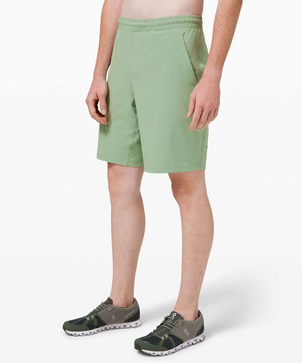 Lululemon Pace Breaker Short 9" *Liner Light Heather Green Size XL